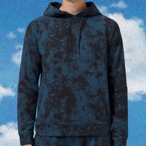 lululemon athletica Teal and Black Hoodie